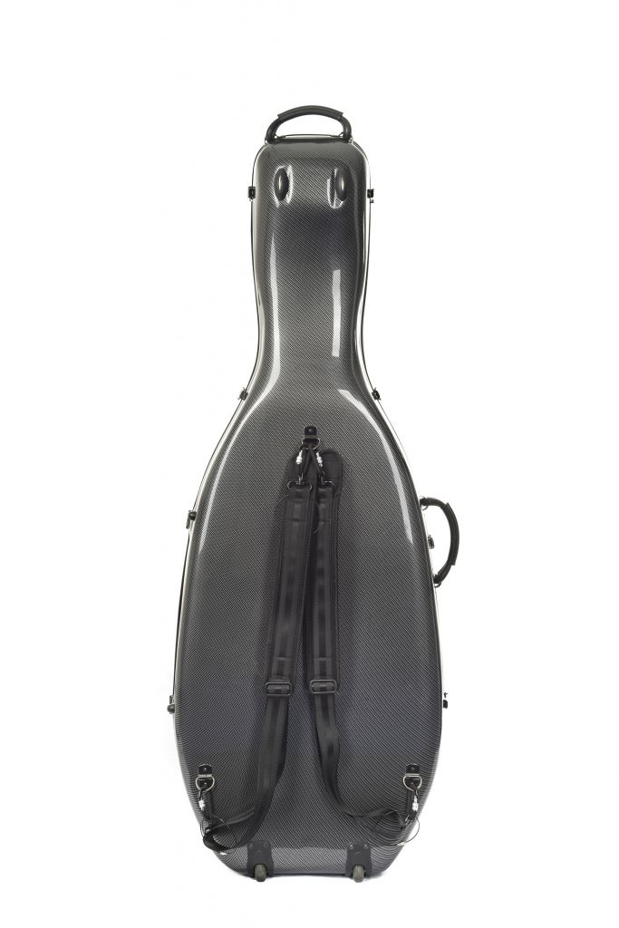 Hybride carbon cellokoffer B4 grote model ( M ) - Afbeelding 2